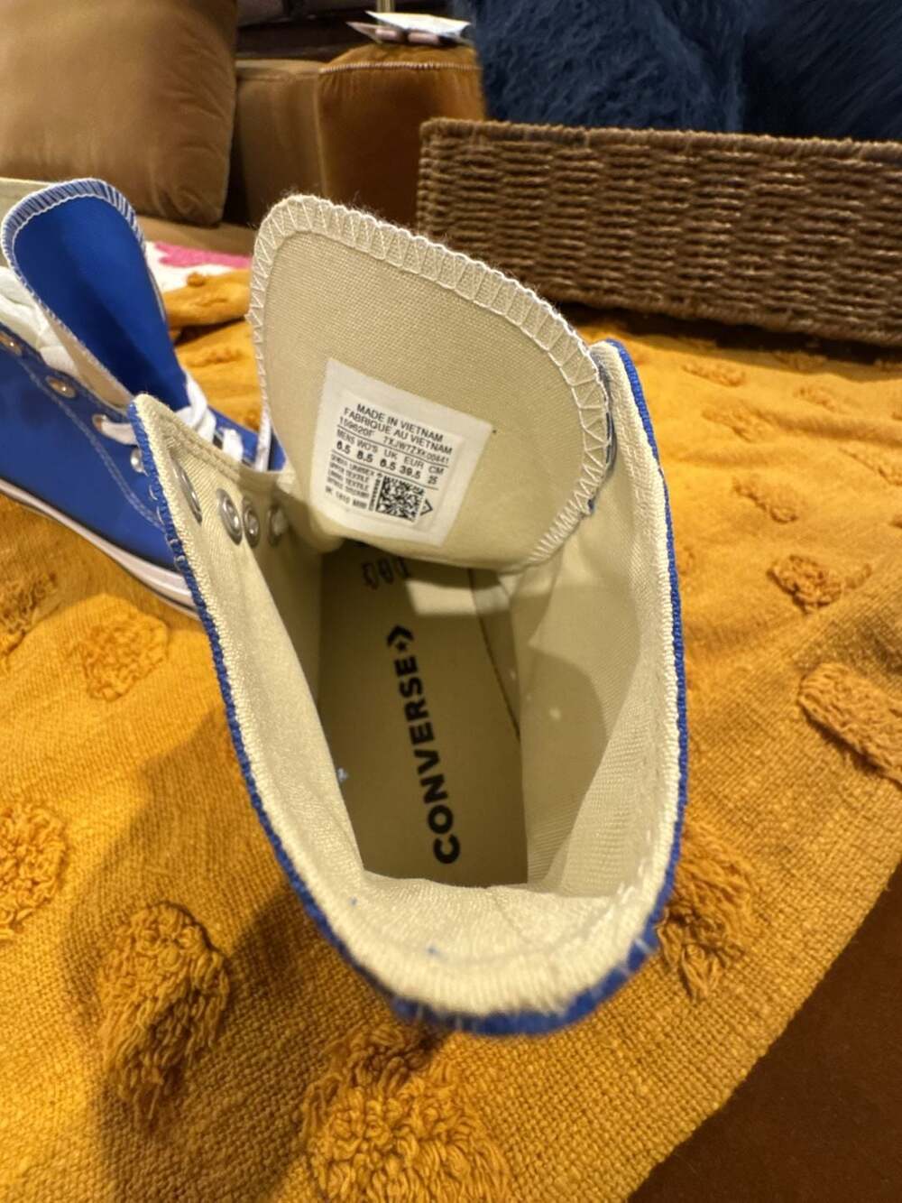 Converse Chuck Taylor All Star High Top Blue Sneakers